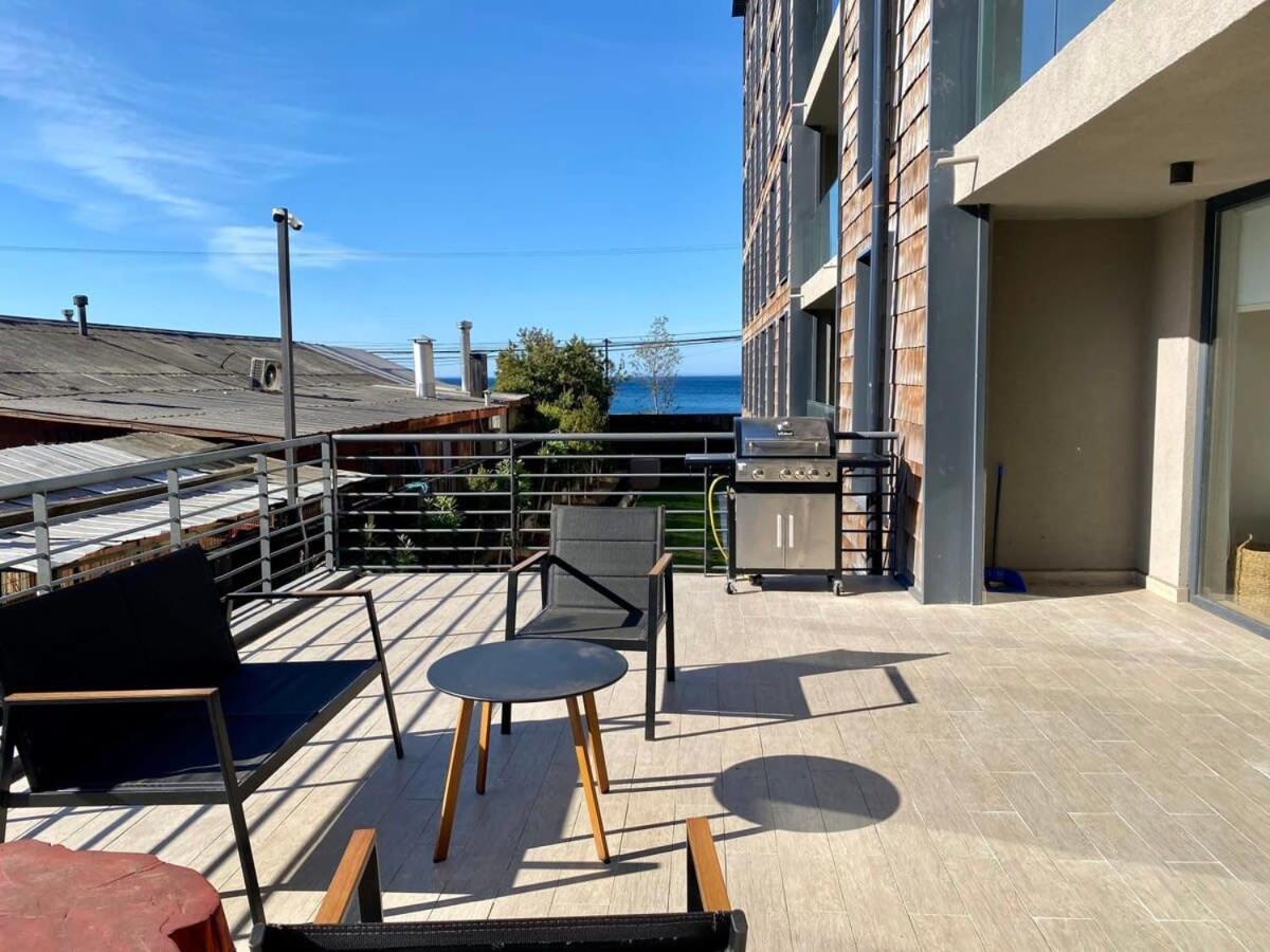 Depto 2D2B Frente A La Costanera Piscina Temperada Servicio Hom 0401 Διαμέρισμα Puerto Varas Εξωτερικό φωτογραφία