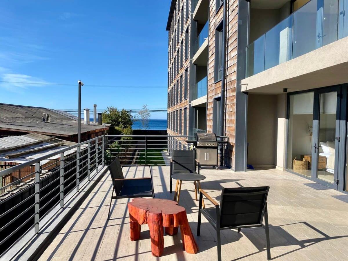 Depto 2D2B Frente A La Costanera Piscina Temperada Servicio Hom 0401 Διαμέρισμα Puerto Varas Εξωτερικό φωτογραφία